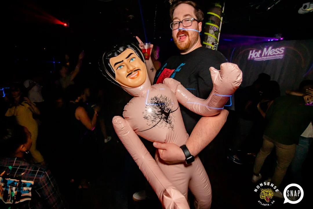 Hot Mess dance pop party - September 2023 - Atlanta's Dance Pop Party - Third Friday of every month at The Basement - Kimber is the DJ - Pics by Darcy for Oh Snap Kid