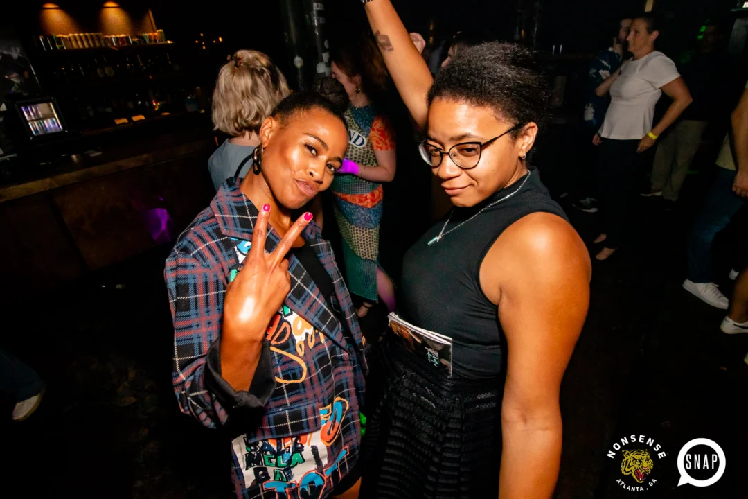 Hot Mess dance pop party - September 2023 - Atlanta's Dance Pop Party - Third Friday of every month at The Basement - Kimber is the DJ - Pics by Darcy for Oh Snap Kid