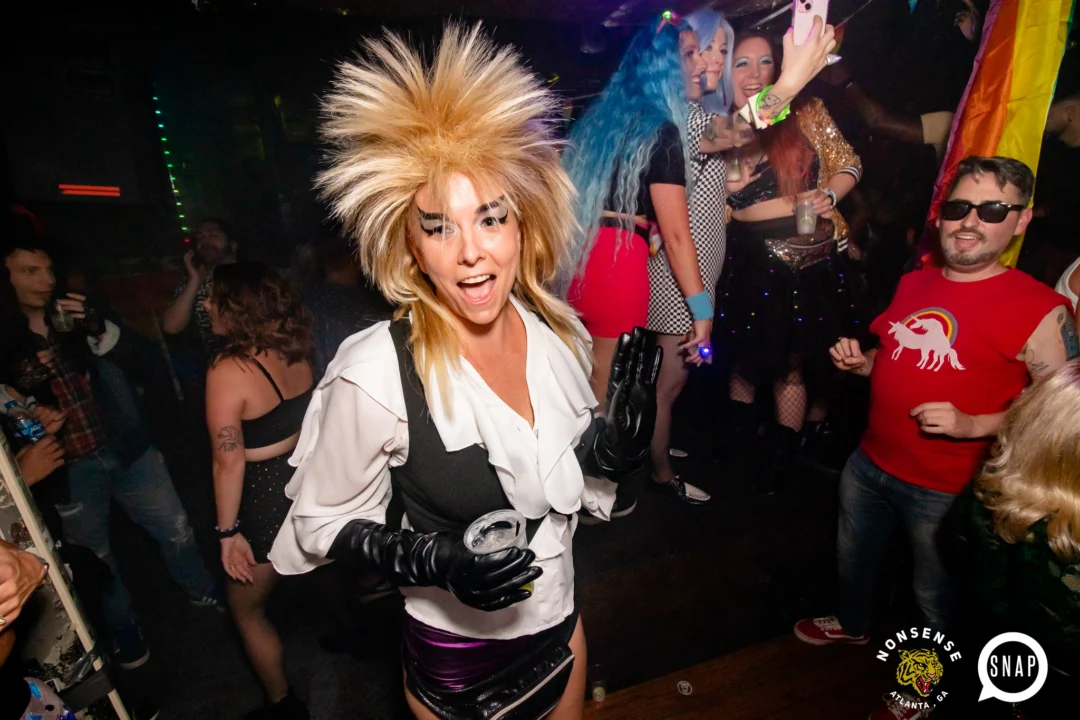 Heyday 80s dance party - ATL Pride edition - October 2023 - FIRST SATURDAY of every month @ The Basement - Pics: Darcy for Oh Snap Kid
