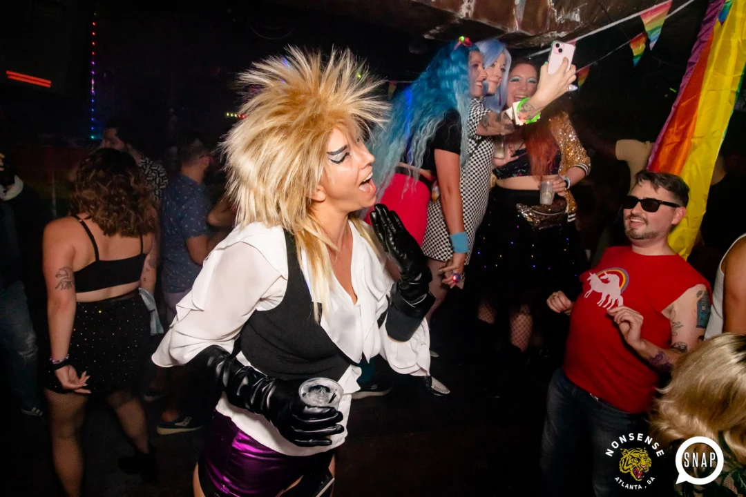 Heyday 80s dance party - ATL Pride edition - October 2023 - FIRST SATURDAY of every month @ The Basement - Pics: Darcy for Oh Snap Kid