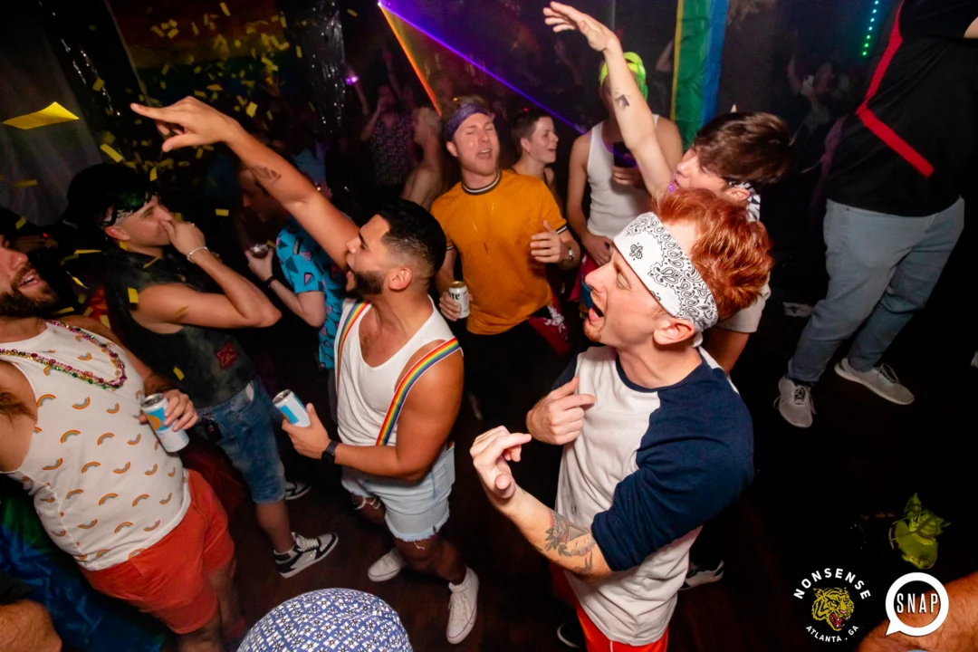 Heyday 80s dance party - ATL Pride edition - October 2023 - FIRST SATURDAY of every month @ The Basement - Pics: Darcy for Oh Snap Kid
