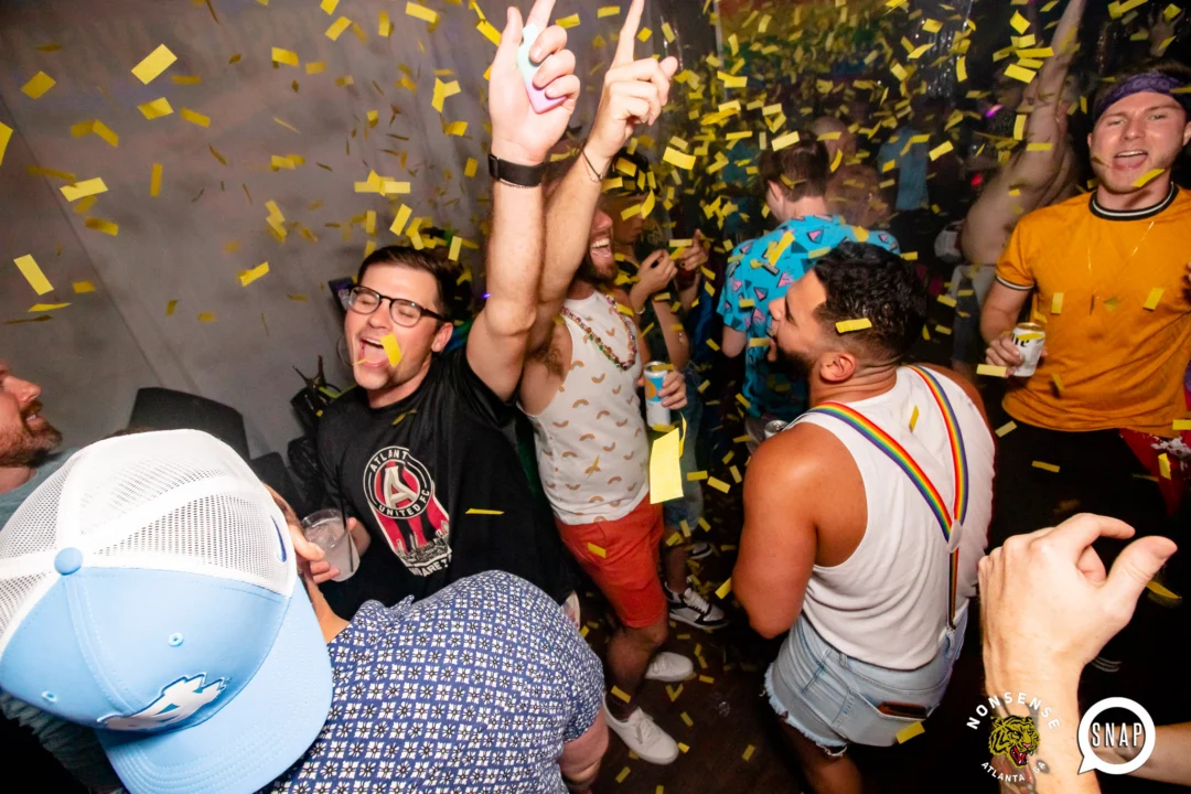 Heyday 80s dance party - ATL Pride edition - October 2023 - FIRST SATURDAY of every month @ The Basement - Pics: Darcy for Oh Snap Kid