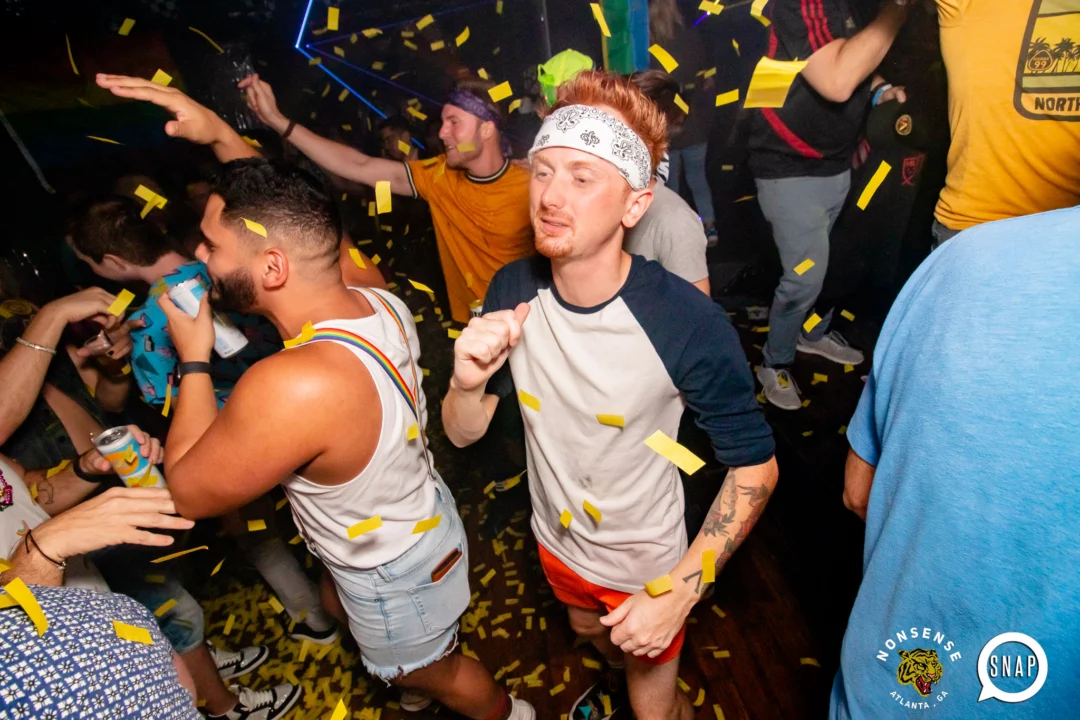 Heyday 80s dance party - ATL Pride edition - October 2023 - FIRST SATURDAY of every month @ The Basement - Pics: Darcy for Oh Snap Kid