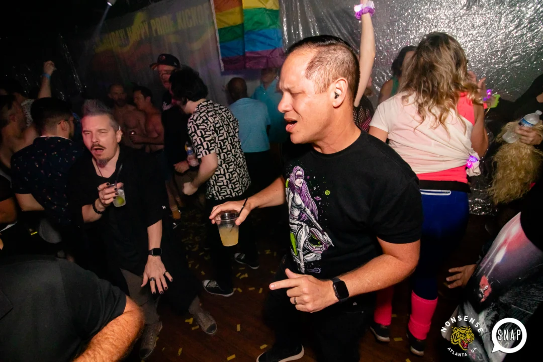 Heyday 80s dance party - ATL Pride edition - October 2023 - FIRST SATURDAY of every month @ The Basement - Pics: Darcy for Oh Snap Kid
