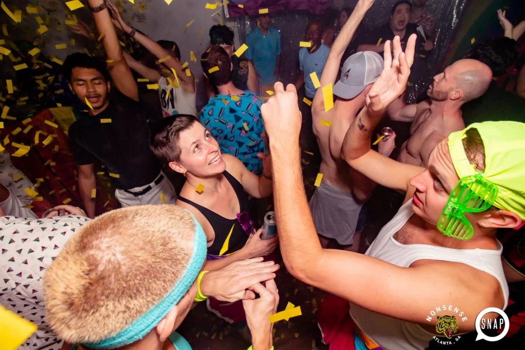 Heyday 80s dance party - ATL Pride edition - October 2023 - FIRST SATURDAY of every month @ The Basement - Pics: Darcy for Oh Snap Kid