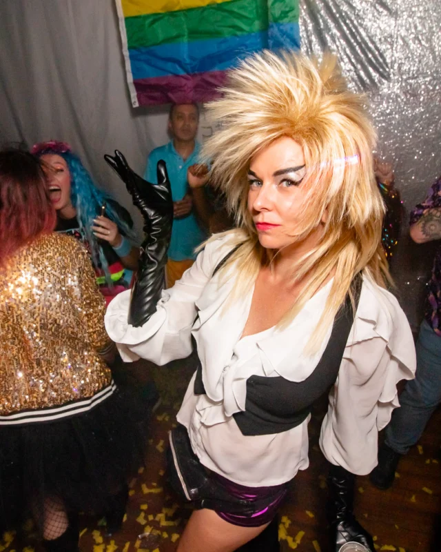 Heyday 80s dance party - ATL Pride edition - October 2023 - FIRST SATURDAY of every month @ The Basement - Pics: Darcy for Oh Snap Kid