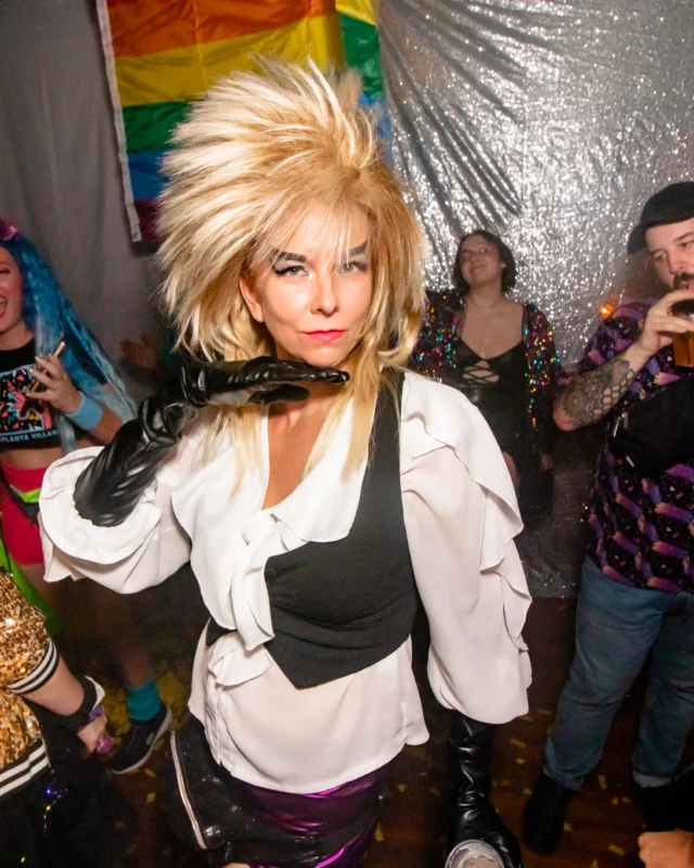 Heyday 80s dance party - ATL Pride edition - October 2023 - FIRST SATURDAY of every month @ The Basement - Pics: Darcy for Oh Snap Kid
