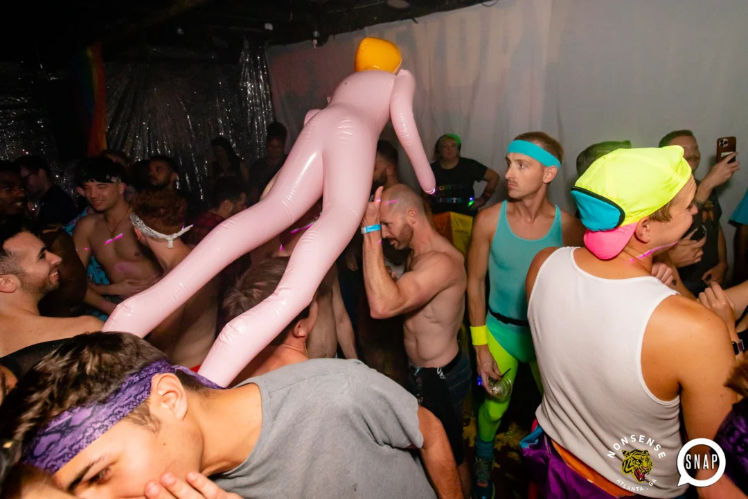 Heyday 80s dance party - ATL Pride edition - October 2023 - FIRST SATURDAY of every month @ The Basement - Pics: Darcy for Oh Snap Kid