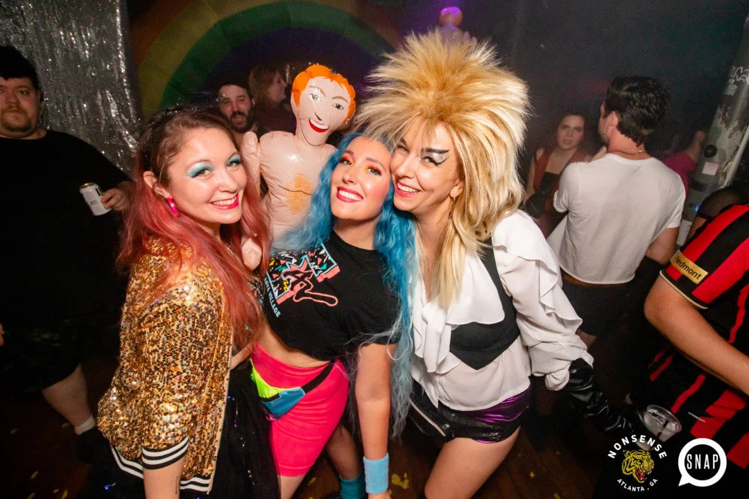 Heyday 80s dance party - ATL Pride edition - October 2023 - FIRST SATURDAY of every month @ The Basement - Pics: Darcy for Oh Snap Kid