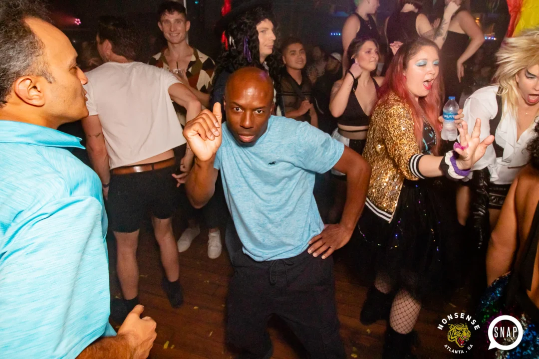 Heyday 80s dance party - ATL Pride edition - October 2023 - FIRST SATURDAY of every month @ The Basement - Pics: Darcy for Oh Snap Kid