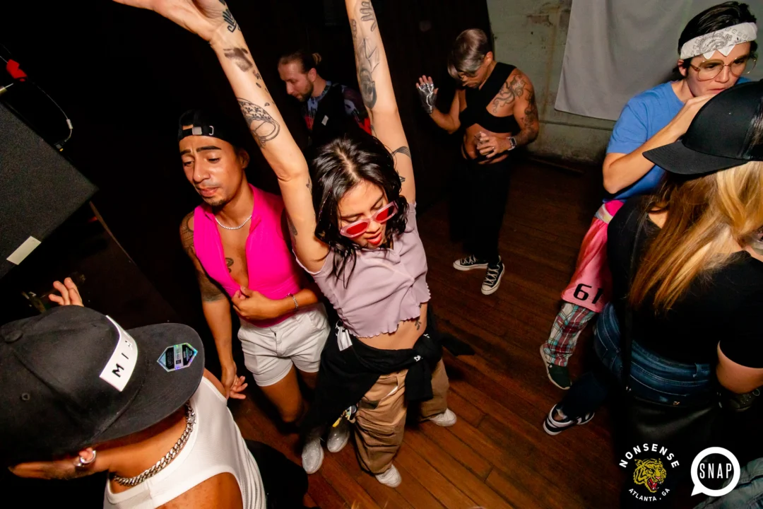 Hot Mess dance pop party - third Friday of every month @ Basement EAV - Kimber is the DJ - Pics: @hellacurious for Oh Snap Kid