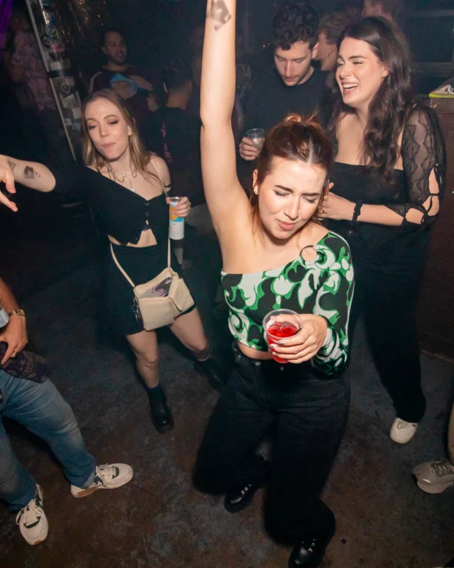 Hot Mess dance pop party - third Friday of every month @ Basement EAV - Kimber is the DJ - Pics: @hellacurious for Oh Snap Kid