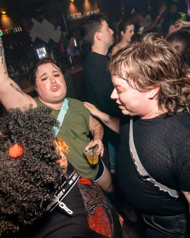 Hot Mess dance pop party - third Friday of every month @ Basement EAV - Kimber is the DJ - Pics: @hellacurious for Oh Snap Kid