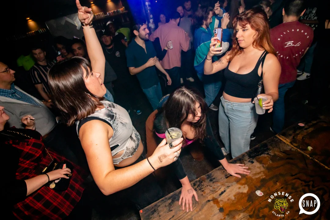 Hot Mess dance pop party - third Friday of every month @ Basement EAV - Kimber is the DJ - Pics: @hellacurious for Oh Snap Kid