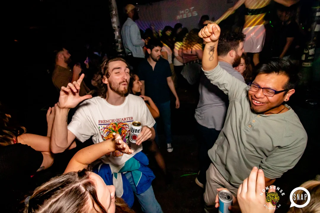 Hot Mess dance pop party - third Friday of every month @ Basement EAV - Kimber is the DJ - Pics: @hellacurious for Oh Snap Kid