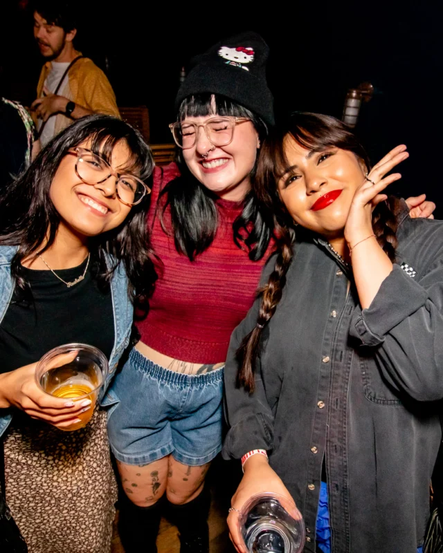 The final Indie Sleaze at Ammazza - December 2023 - Kimber was the DJ - Pics: @hellacurious for Oh Snap Kid
