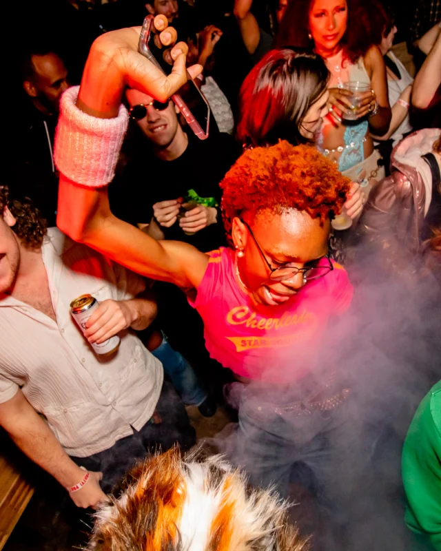 The final Indie Sleaze at Ammazza - December 2023 - Kimber was the DJ - Pics: @hellacurious for Oh Snap Kid