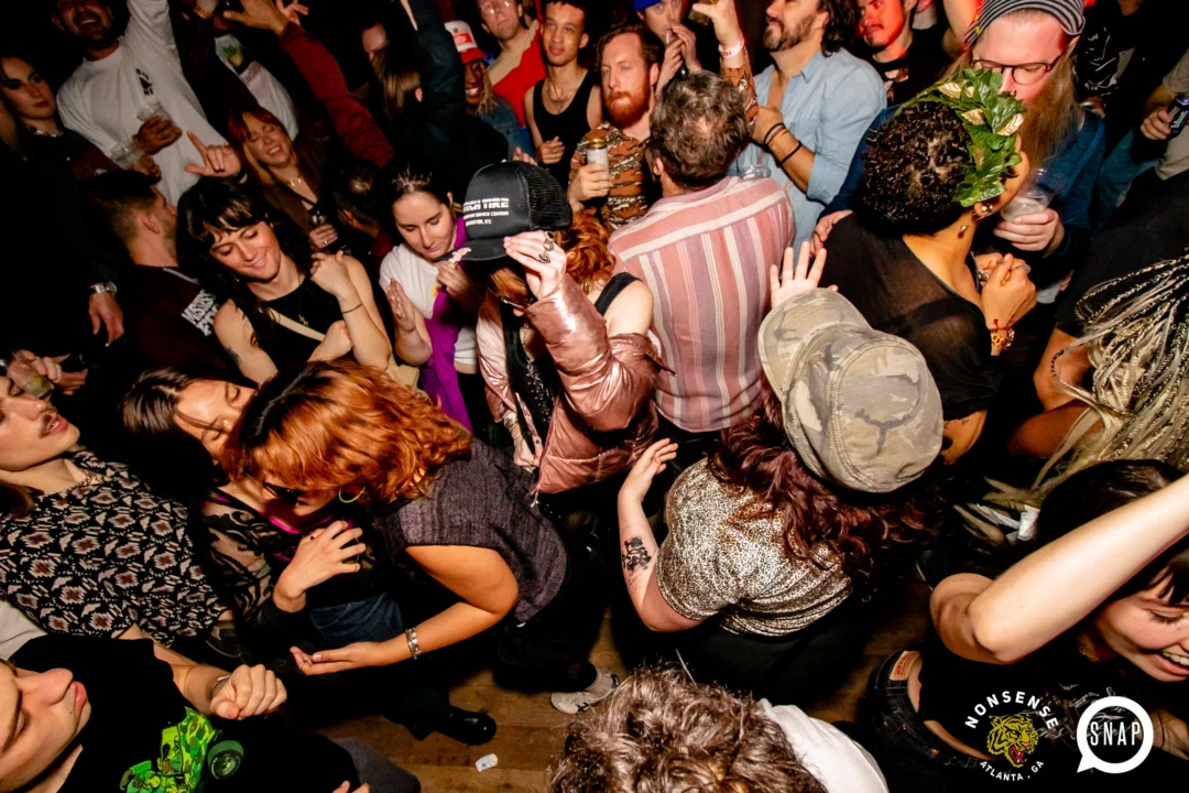 The final Indie Sleaze at Ammazza - December 2023 - Kimber was the DJ - Pics: @hellacurious for Oh Snap Kid