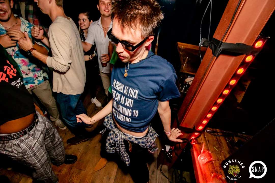 The final Indie Sleaze at Ammazza - December 2023 - Kimber was the DJ - Pics: @hellacurious for Oh Snap Kid
