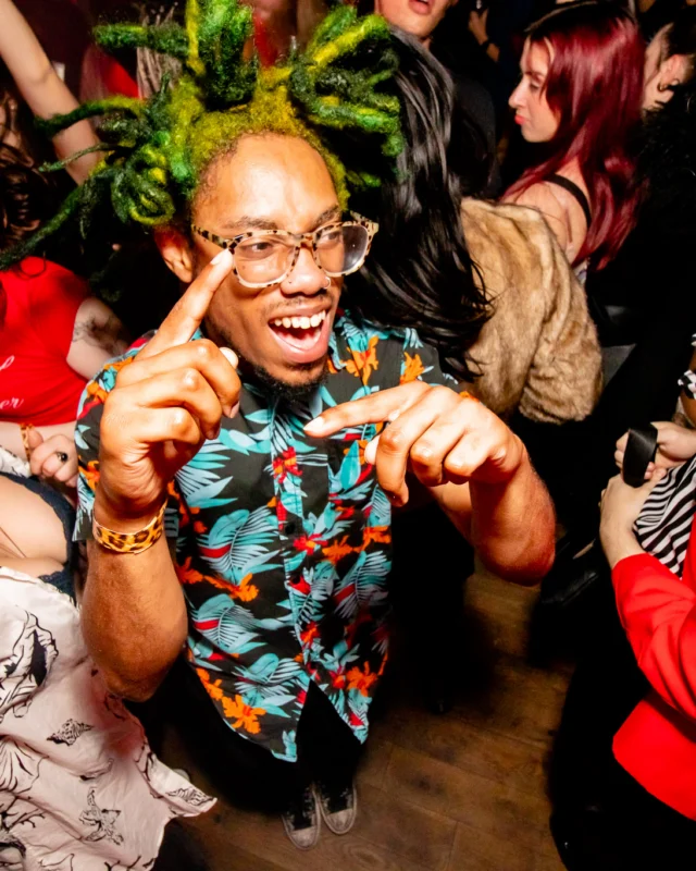 The final Indie Sleaze at Ammazza - December 2023 - Kimber was the DJ - Pics: @hellacurious for Oh Snap Kid