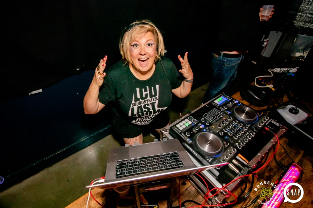 The final Indie Sleaze at Ammazza - December 2023 - Kimber was the DJ - Pics: @hellacurious for Oh Snap Kid