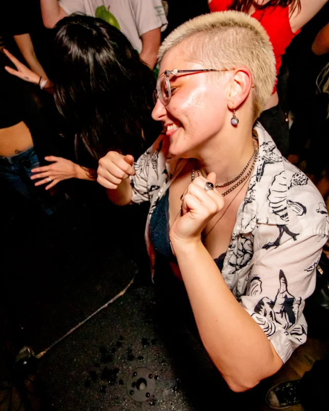 The final Indie Sleaze at Ammazza - December 2023 - Kimber was the DJ - Pics: @hellacurious for Oh Snap Kid