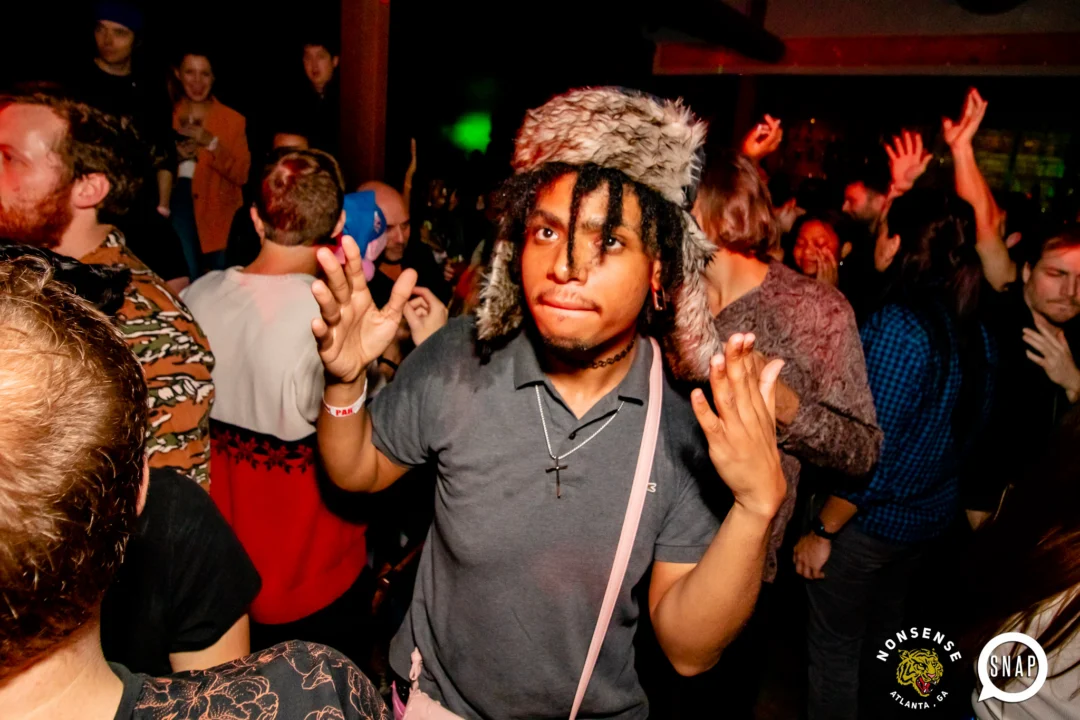 The final Indie Sleaze at Ammazza - December 2023 - Kimber was the DJ - Pics: @hellacurious for Oh Snap Kid