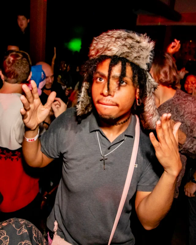 The final Indie Sleaze at Ammazza - December 2023 - Kimber was the DJ - Pics: @hellacurious for Oh Snap Kid