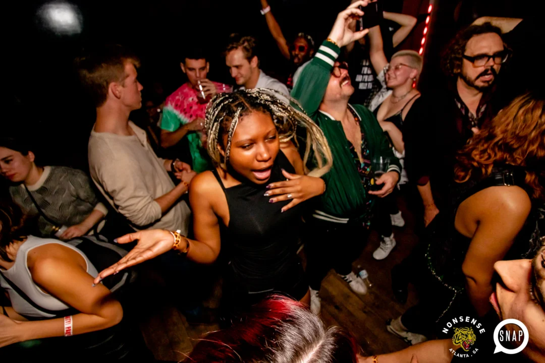 The final Indie Sleaze at Ammazza - December 2023 - Kimber was the DJ - Pics: @hellacurious for Oh Snap Kid
