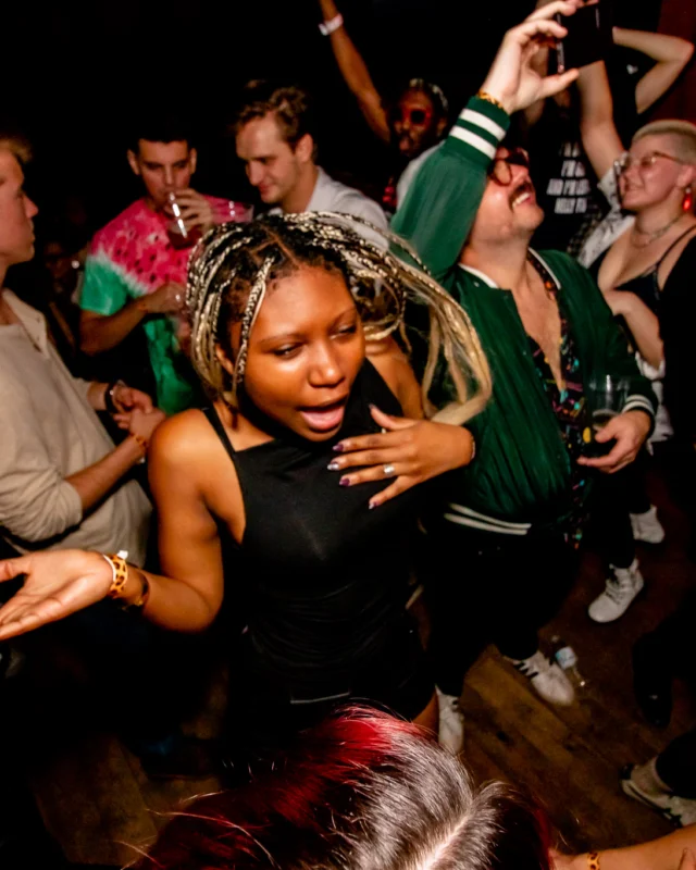 The final Indie Sleaze at Ammazza - December 2023 - Kimber was the DJ - Pics: @hellacurious for Oh Snap Kid