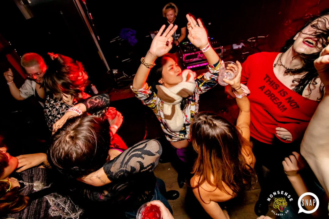 The final Indie Sleaze at Ammazza - December 2023 - Kimber was the DJ - Pics: @hellacurious for Oh Snap Kid