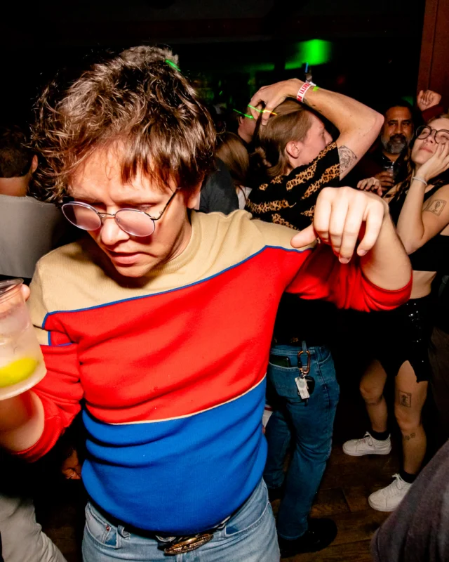 The final Indie Sleaze at Ammazza - December 2023 - Kimber was the DJ - Pics: @hellacurious for Oh Snap Kid