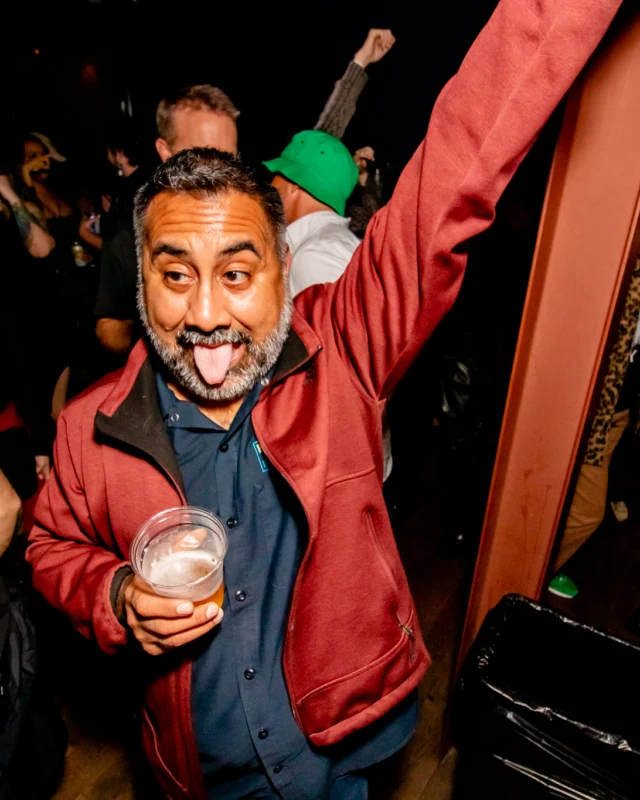 The final Indie Sleaze at Ammazza - December 2023 - Kimber was the DJ - Pics: @hellacurious for Oh Snap Kid