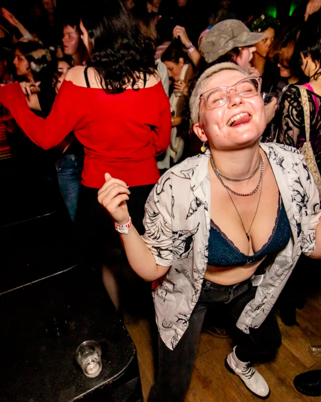 The final Indie Sleaze at Ammazza - December 2023 - Kimber was the DJ - Pics: @hellacurious for Oh Snap Kid