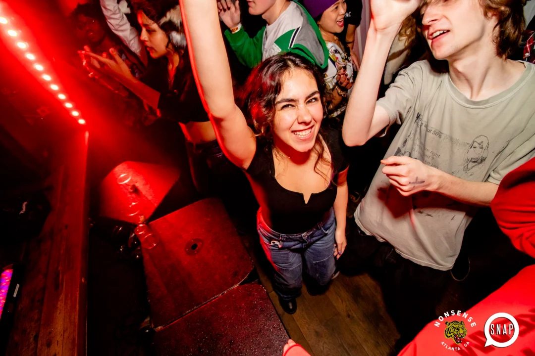 The final Indie Sleaze at Ammazza - December 2023 - Kimber was the DJ - Pics: @hellacurious for Oh Snap Kid