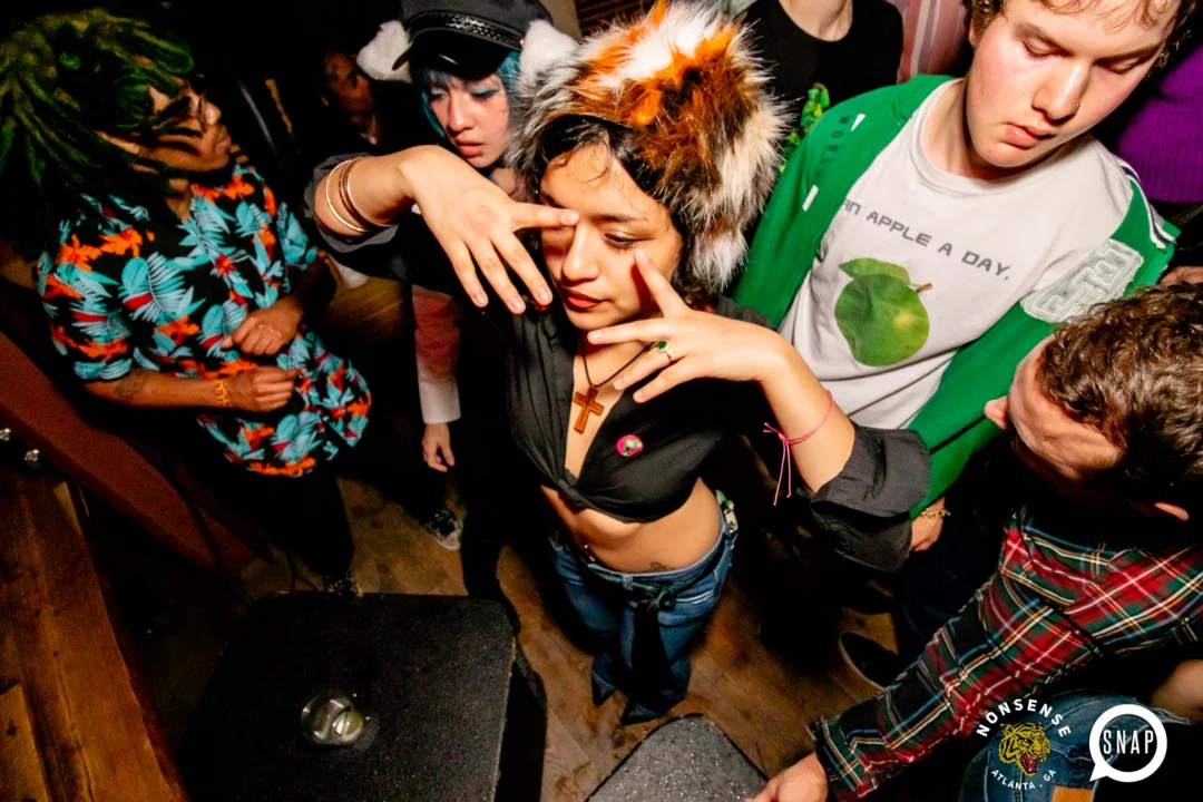 The final Indie Sleaze at Ammazza - December 2023 - Kimber was the DJ - Pics: @hellacurious for Oh Snap Kid