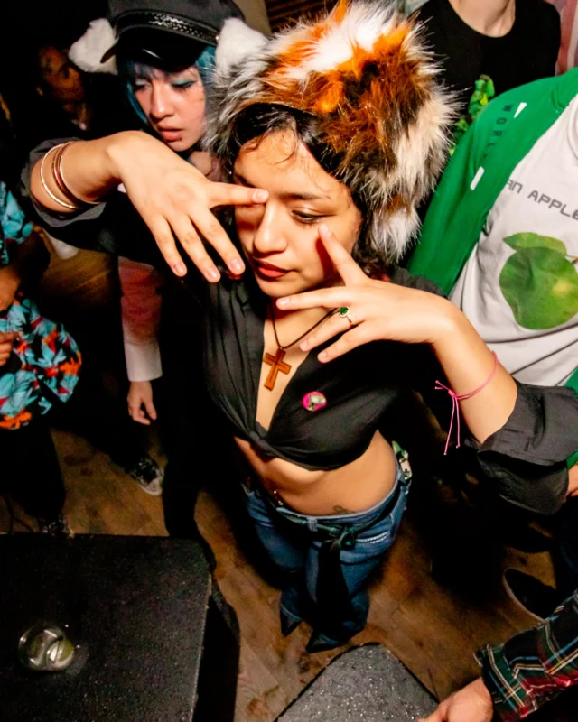 The final Indie Sleaze at Ammazza - December 2023 - Kimber was the DJ - Pics: @hellacurious for Oh Snap Kid