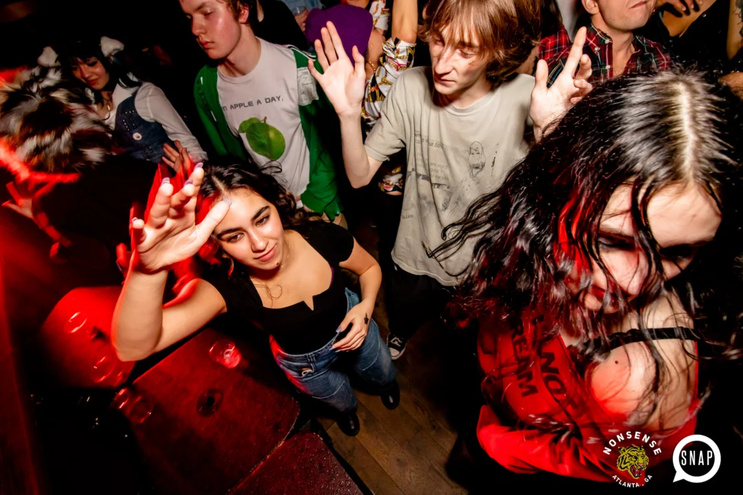 The final Indie Sleaze at Ammazza - December 2023 - Kimber was the DJ - Pics: @hellacurious for Oh Snap Kid