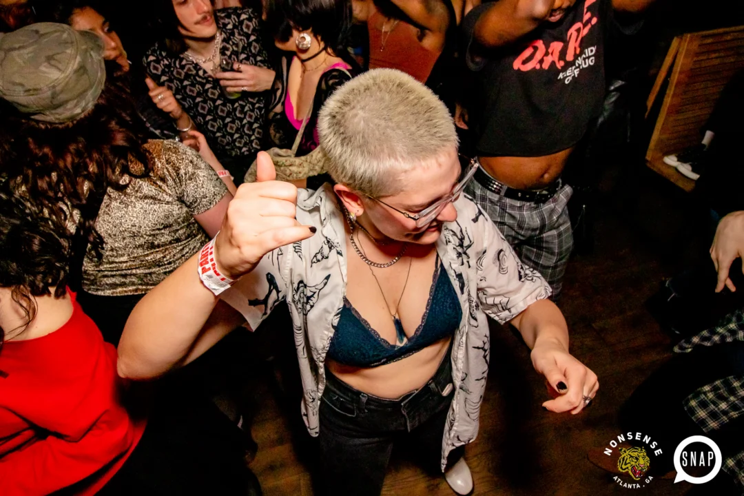 The final Indie Sleaze at Ammazza - December 2023 - Kimber was the DJ - Pics: @hellacurious for Oh Snap Kid