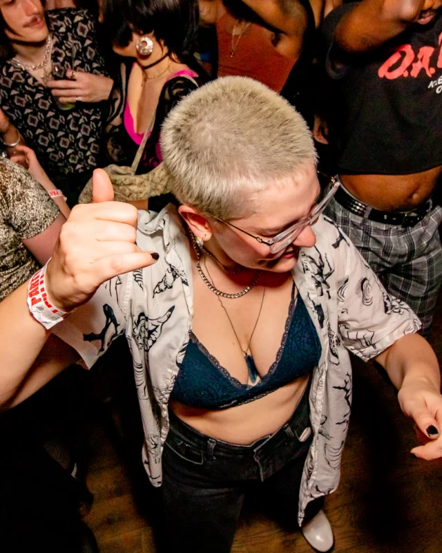 The final Indie Sleaze at Ammazza - December 2023 - Kimber was the DJ - Pics: @hellacurious for Oh Snap Kid