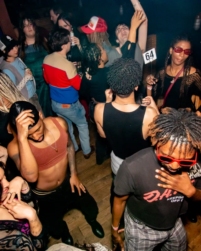 The final Indie Sleaze at Ammazza - December 2023 - Kimber was the DJ - Pics: @hellacurious for Oh Snap Kid