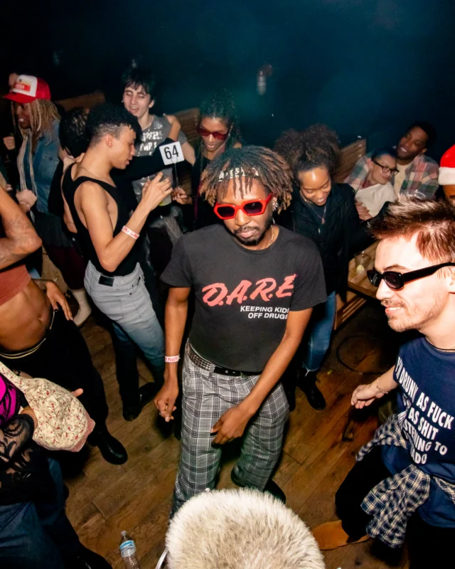 The final Indie Sleaze at Ammazza - December 2023 - Kimber was the DJ - Pics: @hellacurious for Oh Snap Kid