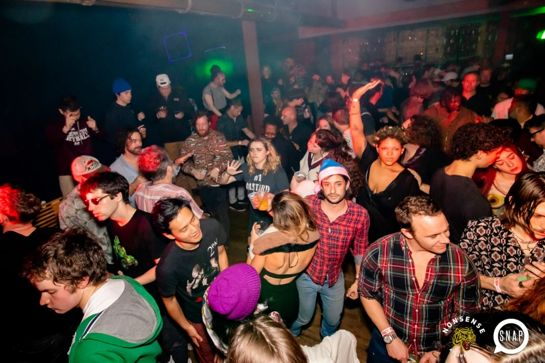 The final Indie Sleaze at Ammazza - December 2023 - Kimber was the DJ - Pics: @hellacurious for Oh Snap Kid