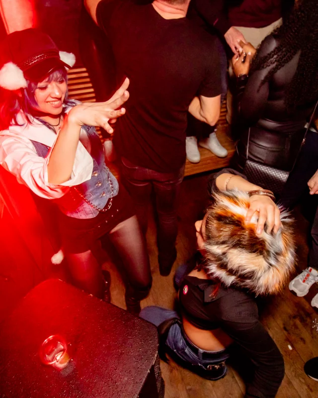 The final Indie Sleaze at Ammazza - December 2023 - Kimber was the DJ - Pics: @hellacurious for Oh Snap Kid