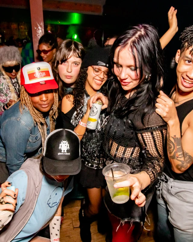 The final Indie Sleaze at Ammazza - December 2023 - Kimber was the DJ - Pics: @hellacurious for Oh Snap Kid