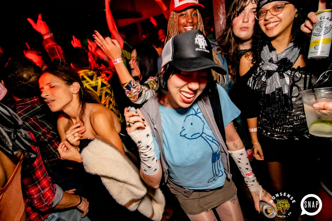 The final Indie Sleaze at Ammazza - December 2023 - Kimber was the DJ - Pics: @hellacurious for Oh Snap Kid
