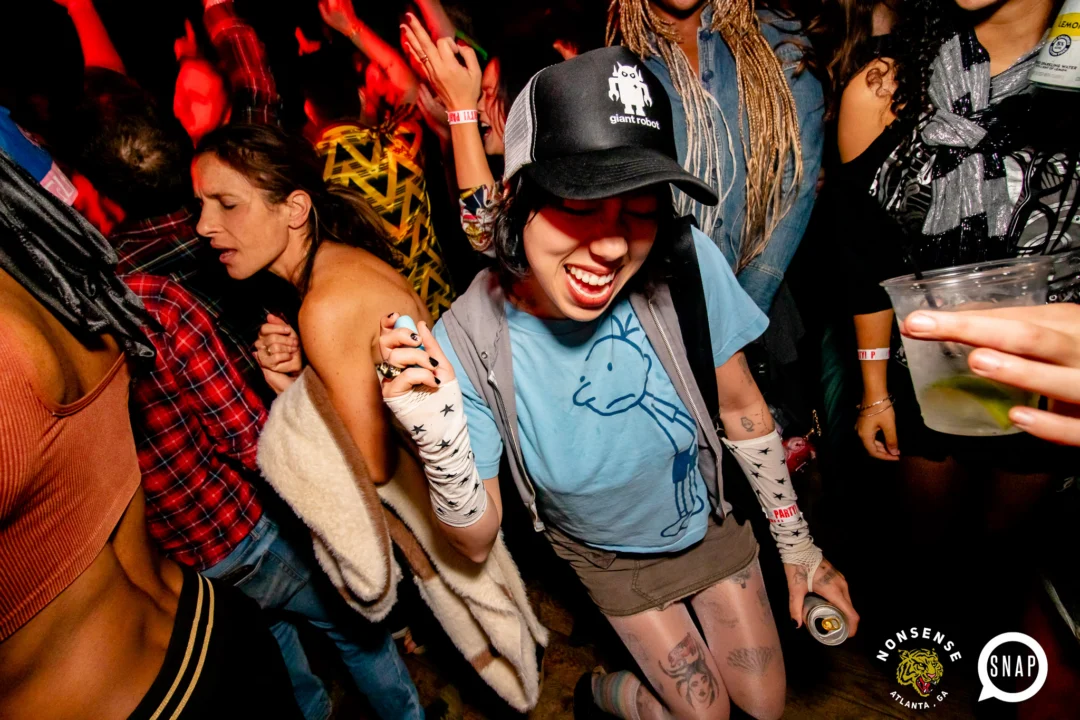 The final Indie Sleaze at Ammazza - December 2023 - Kimber was the DJ - Pics: @hellacurious for Oh Snap Kid