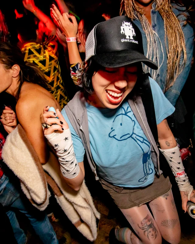 The final Indie Sleaze at Ammazza - December 2023 - Kimber was the DJ - Pics: @hellacurious for Oh Snap Kid