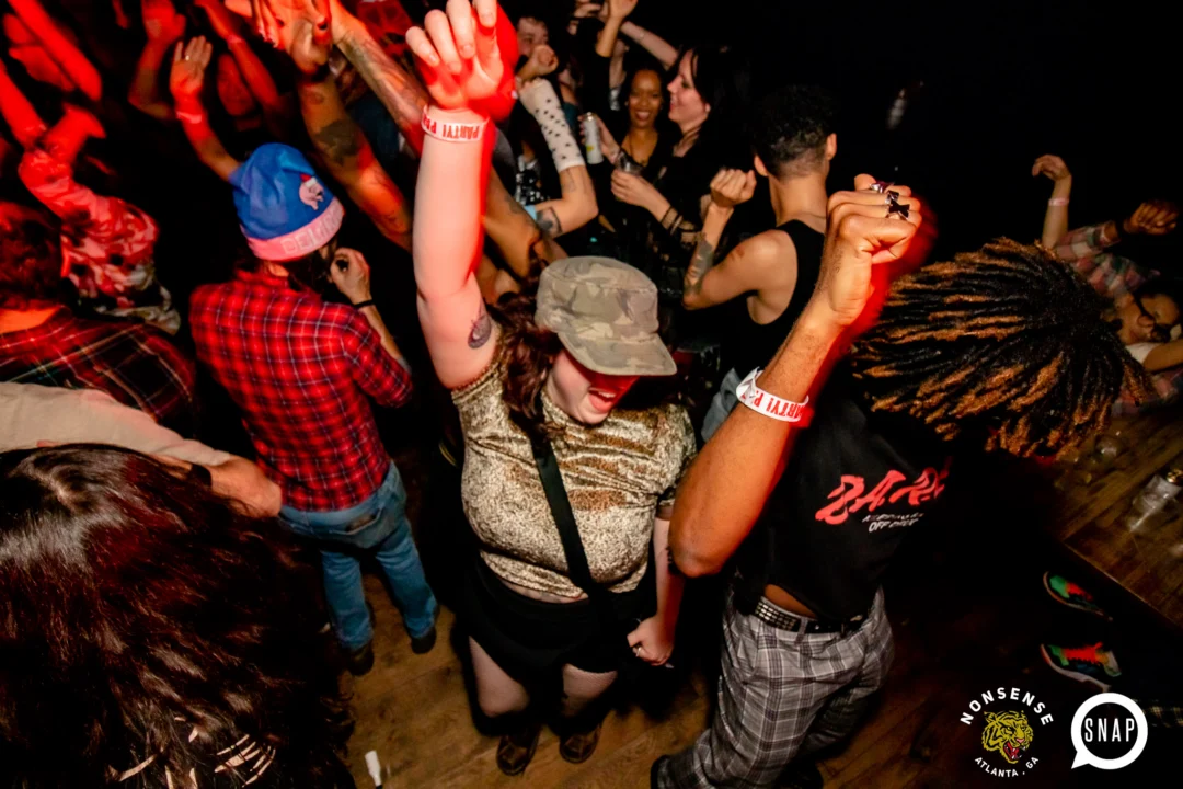 The final Indie Sleaze at Ammazza - December 2023 - Kimber was the DJ - Pics: @hellacurious for Oh Snap Kid