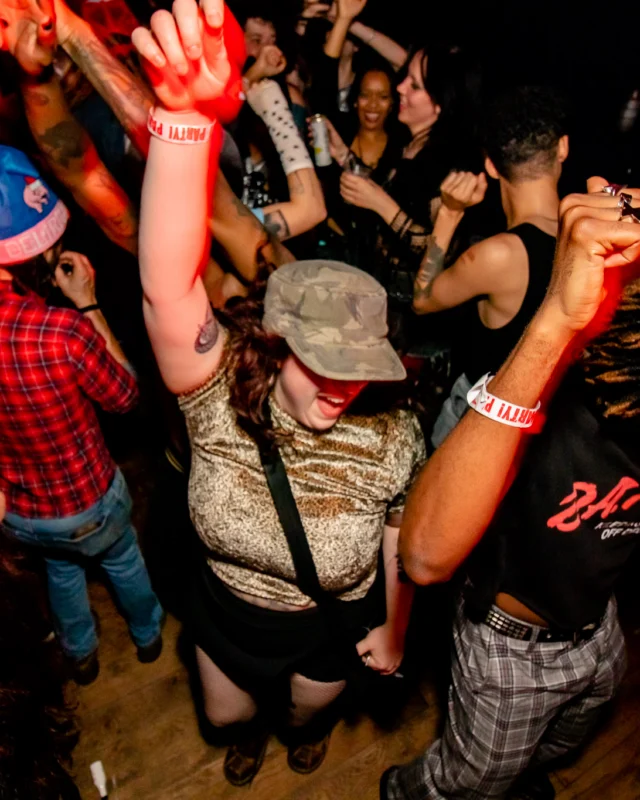 The final Indie Sleaze at Ammazza - December 2023 - Kimber was the DJ - Pics: @hellacurious for Oh Snap Kid